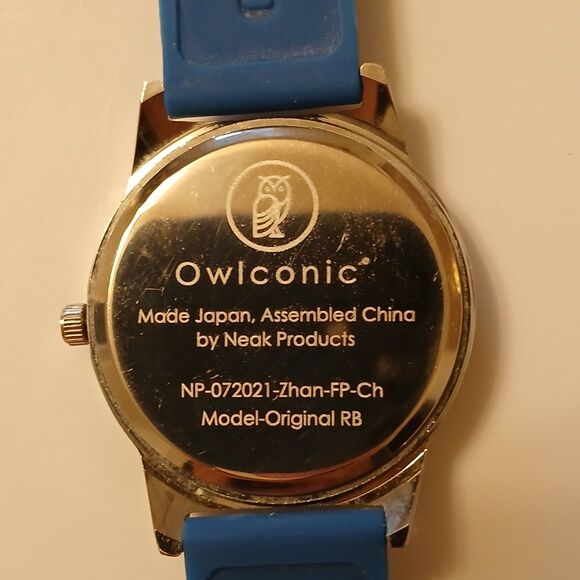Owlconic Blue Kids Watch Analog Teaching Learning Time - Picture 3 of 14